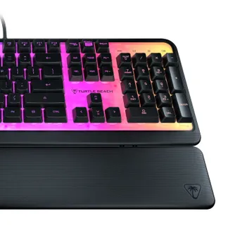 Turtle Beach Magma – Membrane RGB Gaming Keyboard mit Membrantasten, Advanced Anti-Ghosting, Easy-Shift Technologie, RGB-Beleuchtung, abnehmbare Handballenauflage Turtle Beach Magma – Membrane RGB Gaming Keyboard mit Membrantasten, Advanced Anti-Ghosting, Easy-Shift Technologie, RGB-Beleuchtung, abnehmbare Handballenauflage