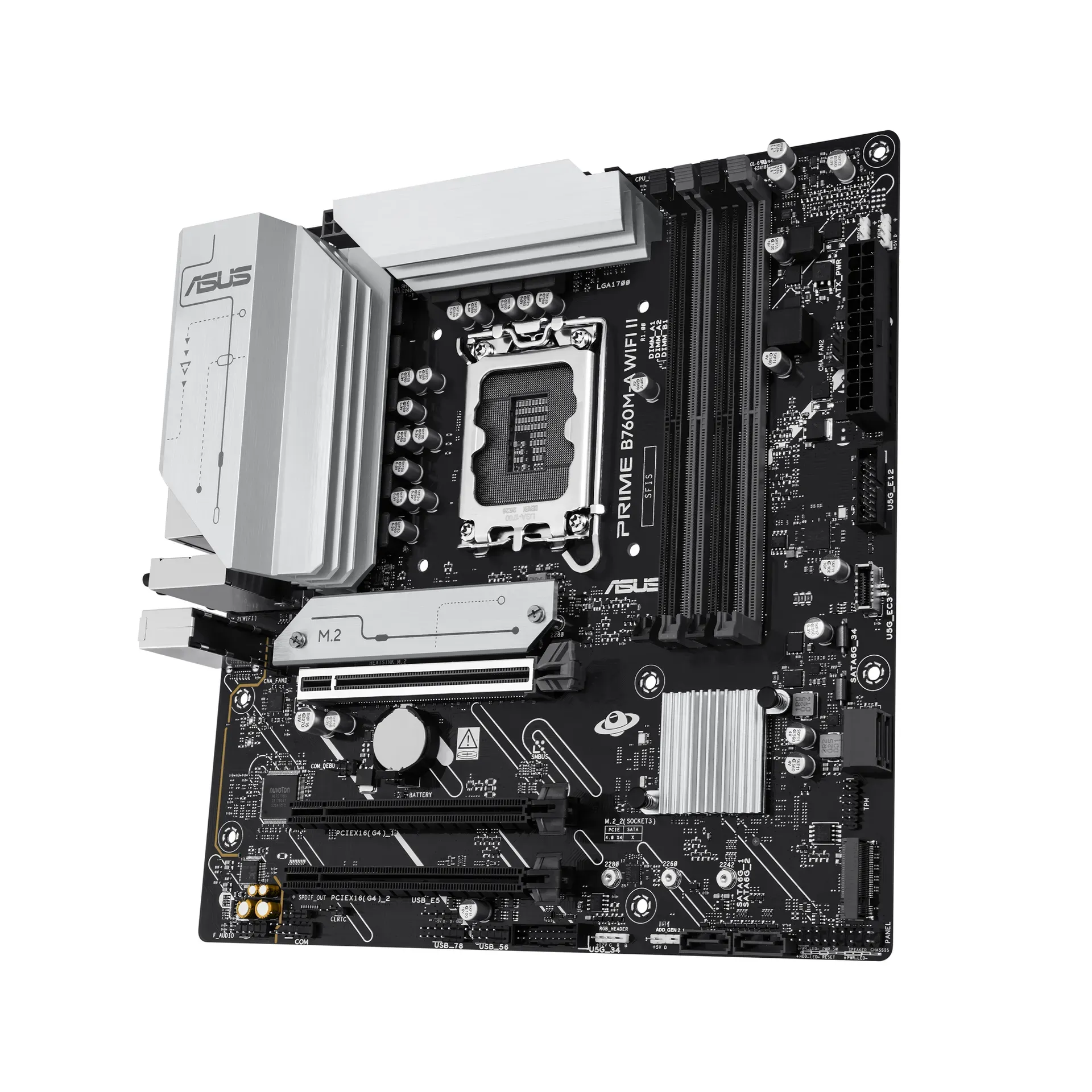ASUS PRIME B760M-A WIFI II Intel B760 LGA 1700 micro ATX – Bild 4