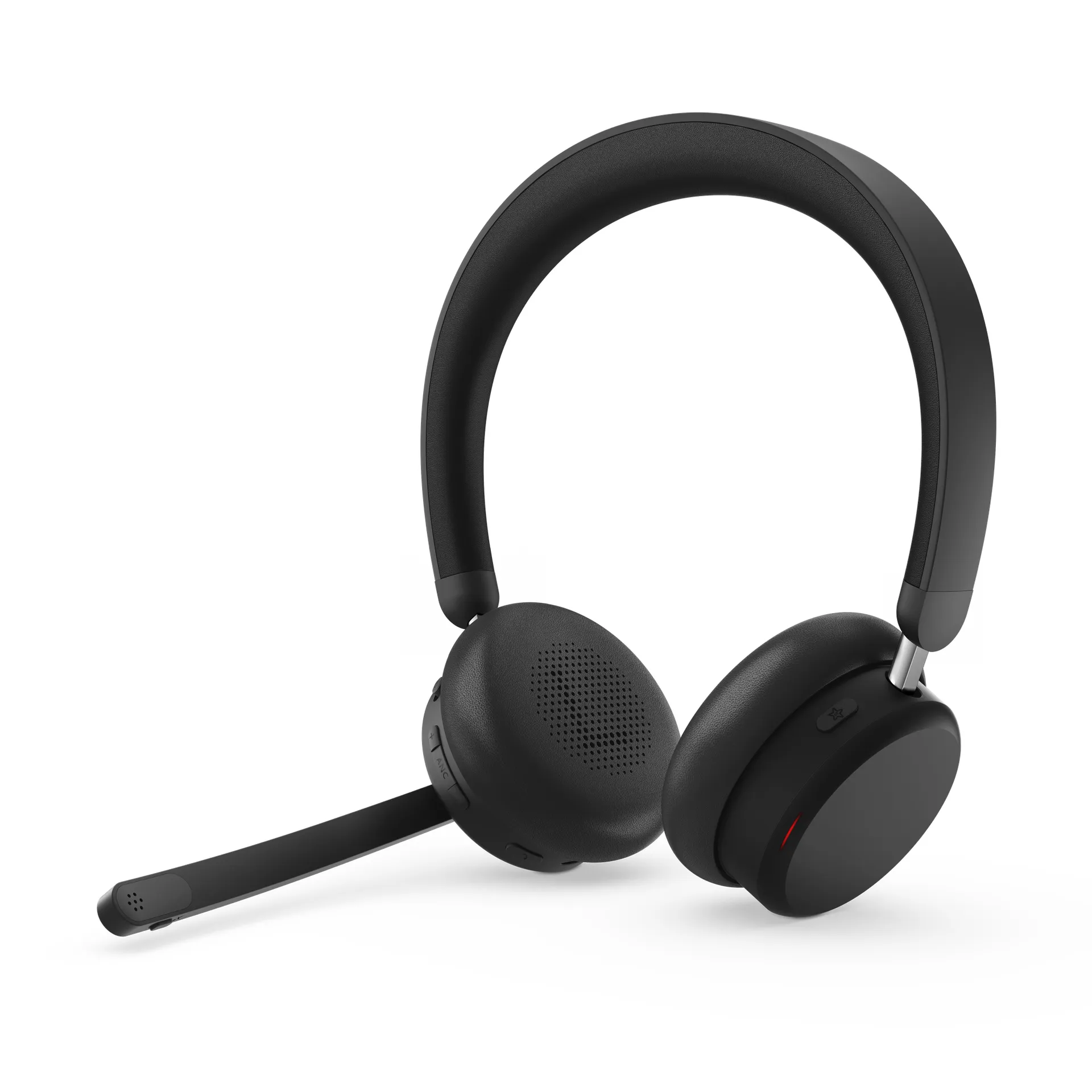 Lenovo 6550 Kopfhörer Kabellos Kopfband Büro/Callcenter USB Typ-C Bluetooth Schwarz – Bild 3