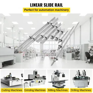 VEVOR Linearschiene SBR20, Linearlager-Gleitset 300, 600,1000 mm Lineare Schienen, Linearlagerschiene mit 3 Kugelumlaufspindeln von C7, Horizontale Linearführung für Automatisierungsmaschinen VEVOR Linearschiene SBR20, Linearlager-Gleitset 300, 600,1000 mm Lineare Schienen, Linearlagerschiene mit 3 Kugelumlaufspindeln von C7, Horizontale Linearführung für Automatisierungsmaschinen
