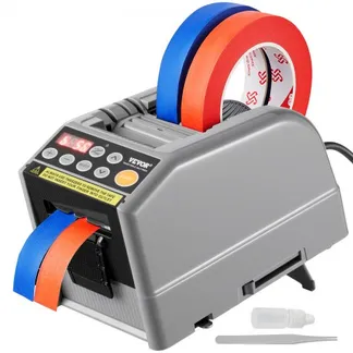 VEVOR Automatischer Klebebandspender, elektrischer Klebebandschneider, Verpackungsmaschine, Bandschneidemaschine, 6-60 mm Bandbreite VEVOR Automatischer Klebebandspender, elektrischer Klebebandschneider, Verpackungsmaschine, Bandschneidemaschine, 6-60 mm Bandbreite