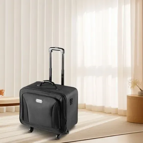 VEVOR Kosmetikkoffer mit wärmeisolierender Schicht Make Up Tasche aus Oxford-Stoffmaterial wasserdicht und verschleißfest Schminkkoffer Schminktasche Kosmetikbeutel Make-up-Organizer 480x260x380mm – Bild 7