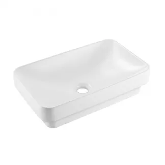 VEVOR Halbeinbauwaschbecken Handwaschbecken 490 x 305 mm rechteckiges Aufsatzwaschbecken mit 45 mm Abflussloch, modernes Einbauwaschbecken für kleine Räume Küchen Badezimmer Weiß VEVOR Halbeinbauwaschbecken Handwaschbecken 490 x 305 mm rechteckiges Aufsatzwaschbecken mit 45 mm Abflussloch, modernes Einbauwaschbecken für kleine Räume Küchen Badezimmer Weiß