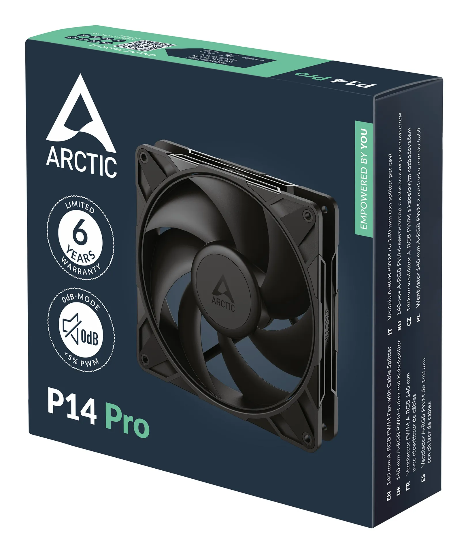 ARCTIC P14 Pro 140 mm PWM-Lüfter – Bild 6