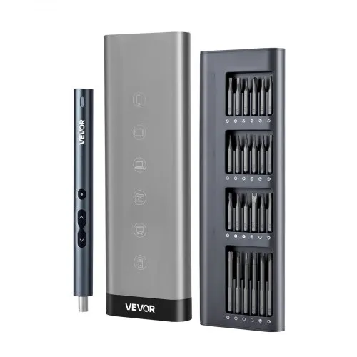 VEVOR elektrischer Präzisionsschraubendreher (48 magnetische Bits) Mini-Elektroschraubendreher mit magnetischer Aufbewahrungsbox & LED-Licht & Typ-C-Ladefunktion, für Reparatur von Handy Laptop VEVOR elektrischer Präzisionsschraubendreher (48 magnetische Bits) Mini-Elektroschraubendreher mit magnetischer Aufbewahrungsbox & LED-Licht & Typ-C-Ladefunktion, für Reparatur von Handy Laptop