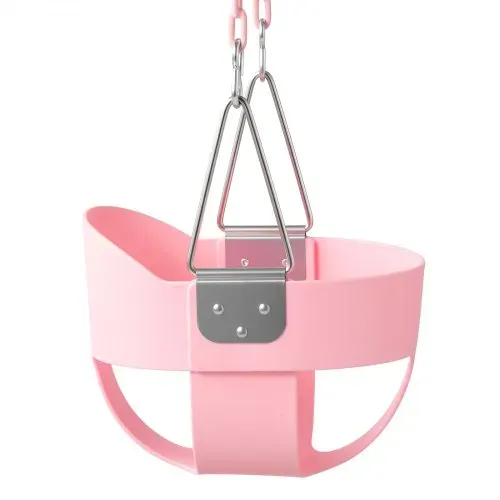 VEVOR Kinderschaukel 136 kg Schaukel Hohe Rückenlehne Vollschalensitz Pink, für Spielplätze im Garten & Indoor, Beschichtete Ketten & Karabiner, Komplett Montierter Sitz für Kinder ab 3 Jahren, CE/CPC – Bild 10