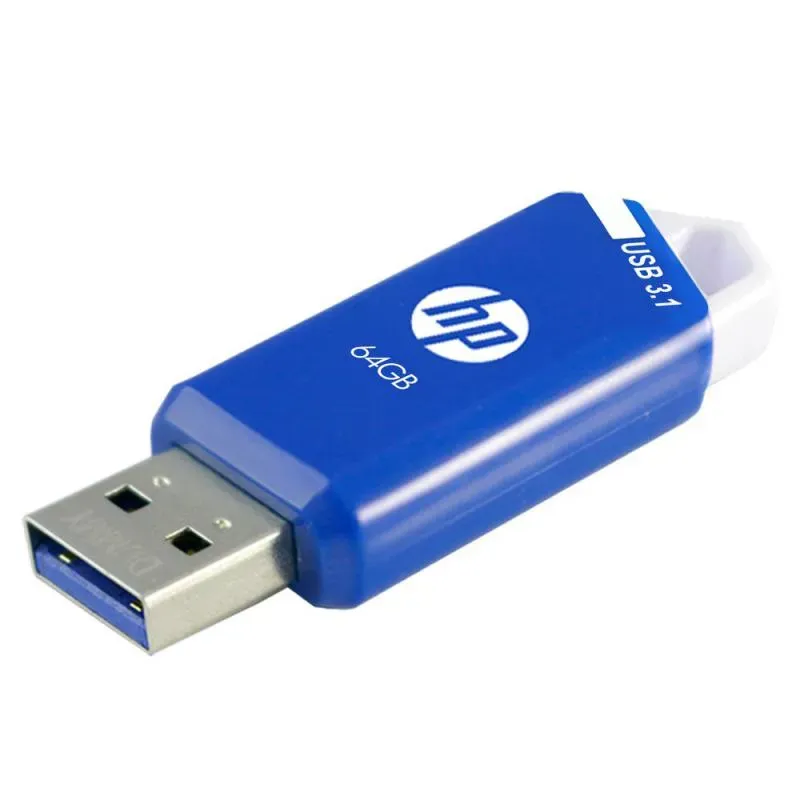 HP x755w Triple Pack USB-Stick 64 GB USB Typ-A 3.2 Gen 1 (3.1 Gen 1) Blau, Weiß – Bild 4