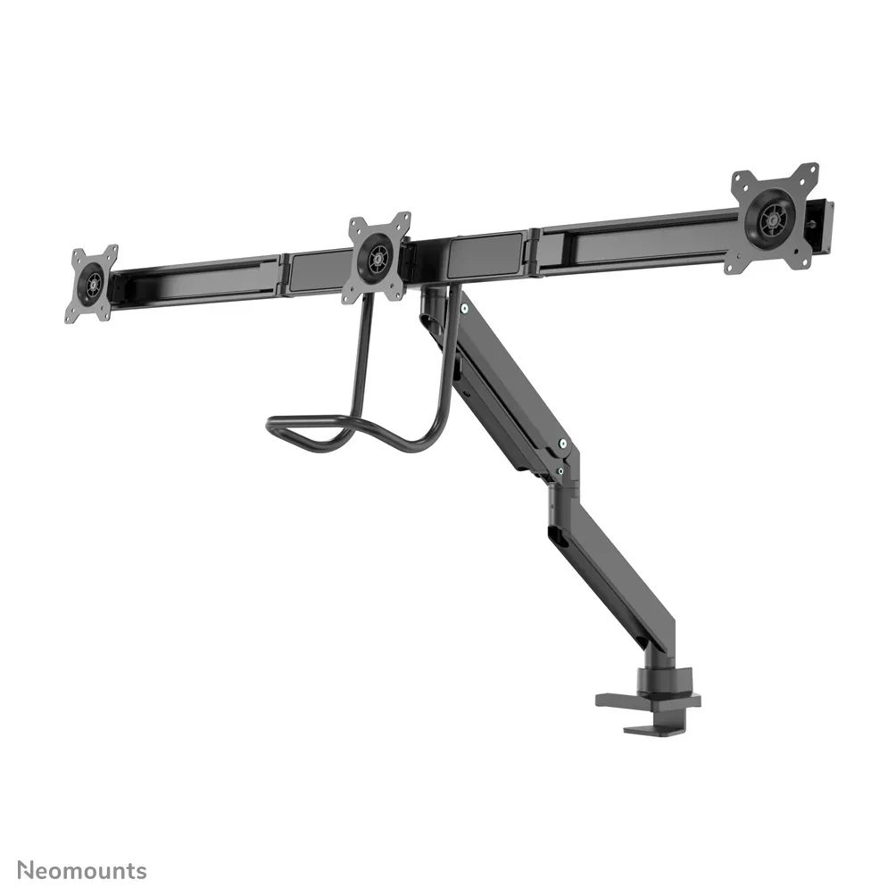 Neomounts NM-D775DX3BLACK Monitorarm 17-27" - Gasfeder - Topfix - 180°-Stopp – Bild 4