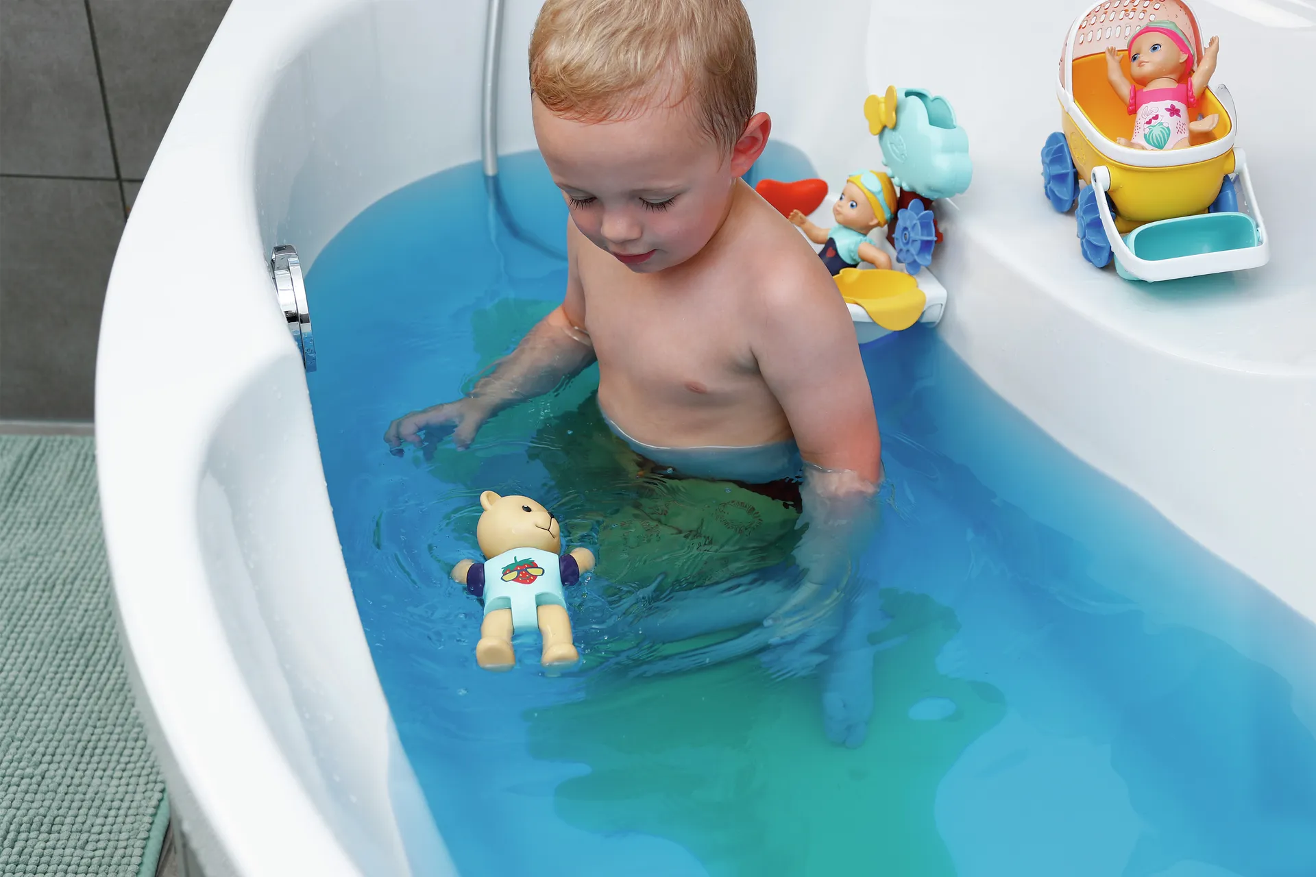 BABY born Splish Splash Teddy Badetier Mehrfarbig – Bild 3