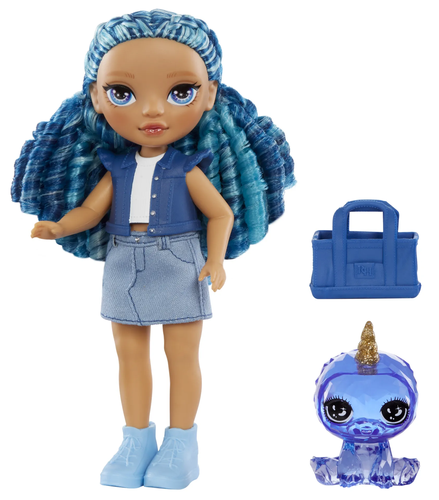 Rainbow High Littles Dolls- Sapphire (Blue) – Bild 7