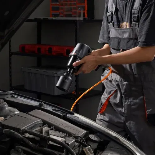 VEVOR Achsmuttern-Schlagsteckschlüsselsatz 12,7 mm Antrieb, tiefer 12-Kant-Steckschlüsselsatz, 8-teilig, metrisch, CR-MO Steckschlüsselsatz mit Aufbewahrungskoffer, Autoreparatur Schwarz – Bild 7