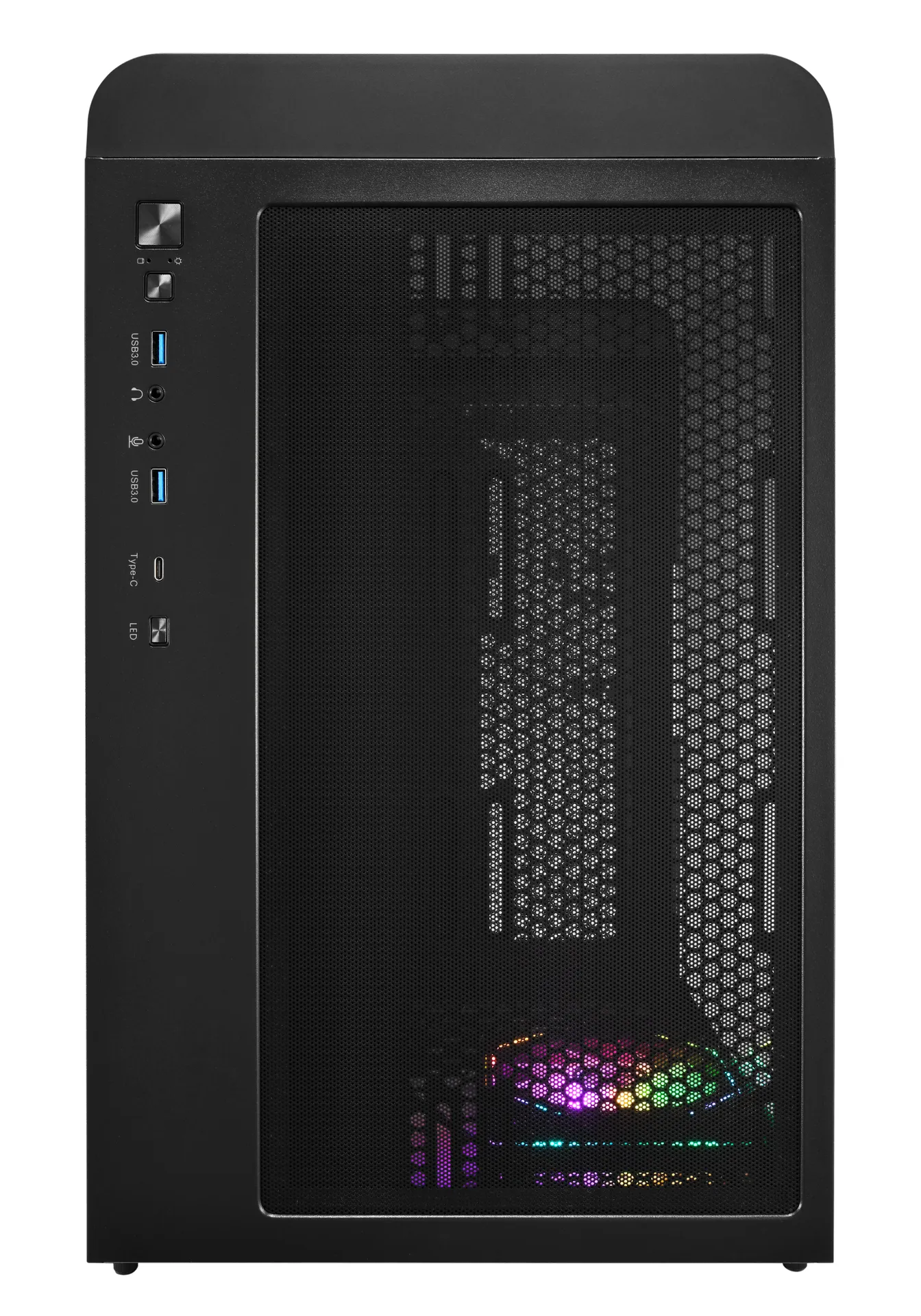 FSP S380-BA Gehäuse Midi Tower mITX, mATX Schwarz ARGB – Bild 6
