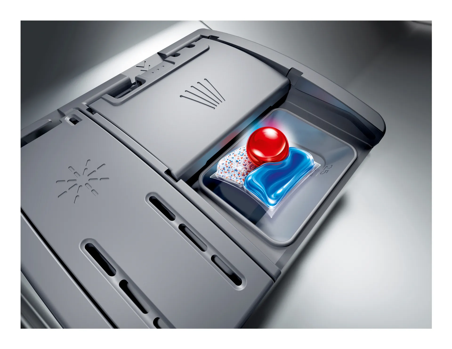 Siemens iQ100 SN61HX01TE Spülmaschine Voll integriert 13 Maßgedecke – Bild 4