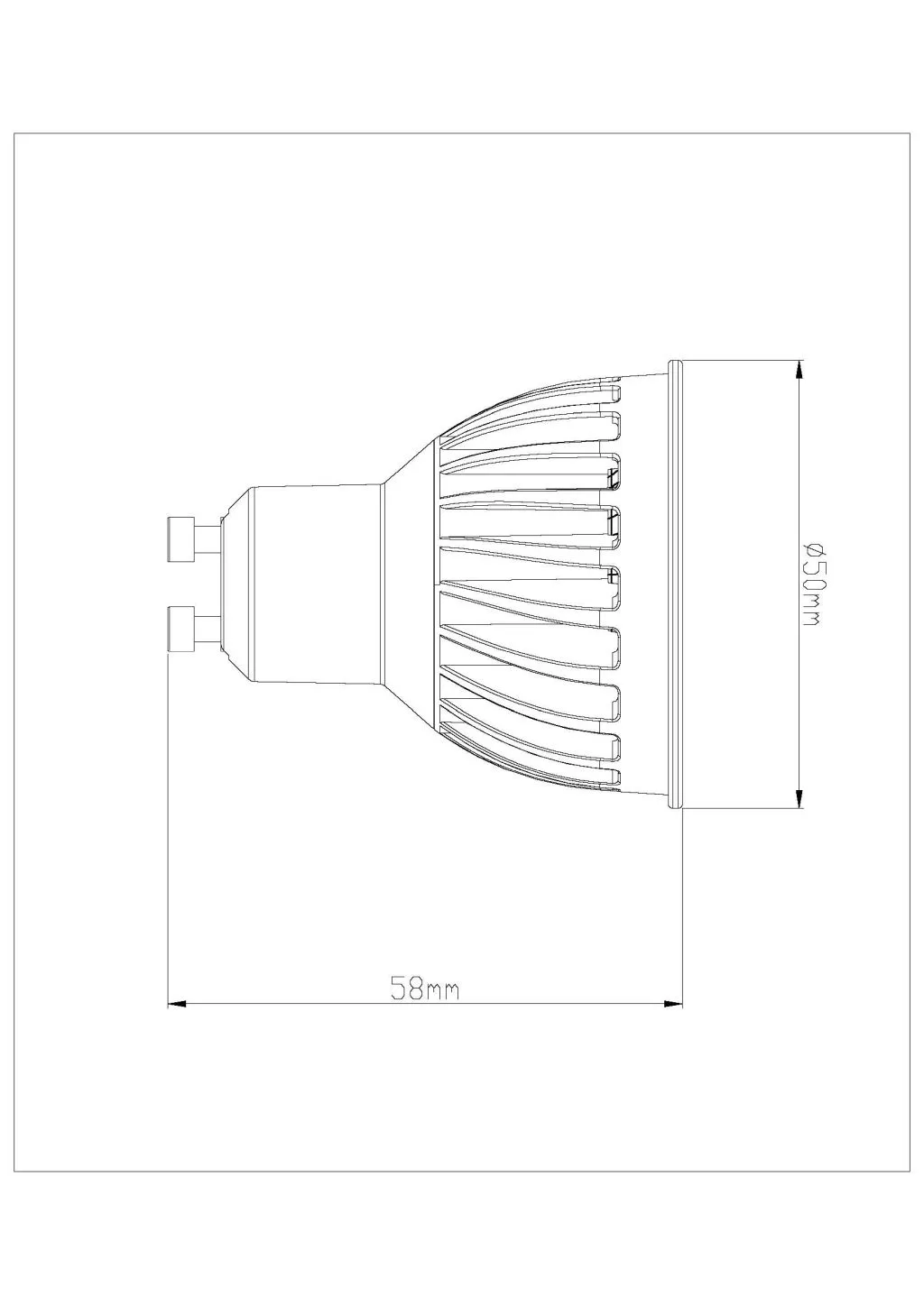 Synergy 21 LED Retrofit GU10 6W ww dimmbar V4 – Bild 3