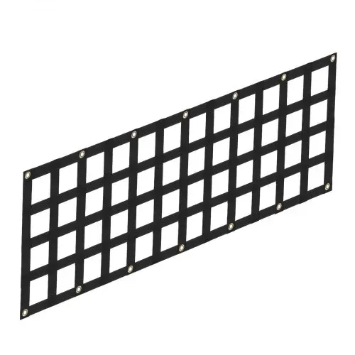 VEVOR Heckklappennetz, 1370 x 460 mm, LKW-Ladeflächennetz bis zu 680 kg, mit 4 verstellbaren Teleskopgurten, ausziehbar & langlebig, Gepäcknetz geeignet für Pickup, Anhänger, LKW, Jeep, SUV – Bild 10