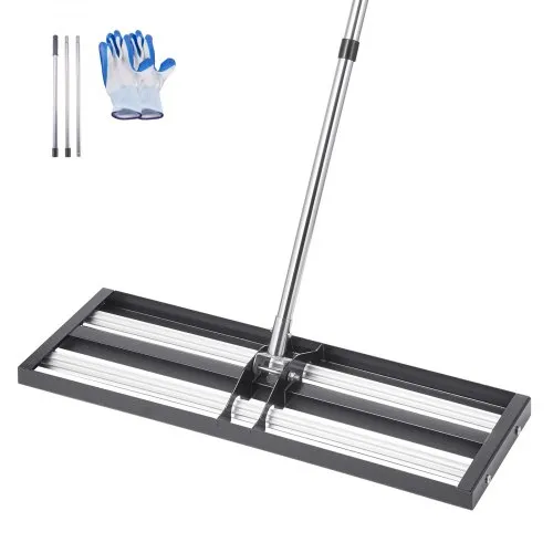 VEVOR Rasen Rakel 255×763 mm, Rasen Nivellierrechen mit 210 cm Extra Langen Stiel, Flächenebner inkl. Handschuhe, Levelingrake, Rasenrechen zum Nivellieren von Gärten & Golfplätzen VEVOR Rasen Rakel 255×763 mm, Rasen Nivellierrechen mit 210 cm Extra Langen Stiel, Flächenebner inkl. Handschuhe, Levelingrake, Rasenrechen zum Nivellieren von Gärten & Golfplätzen