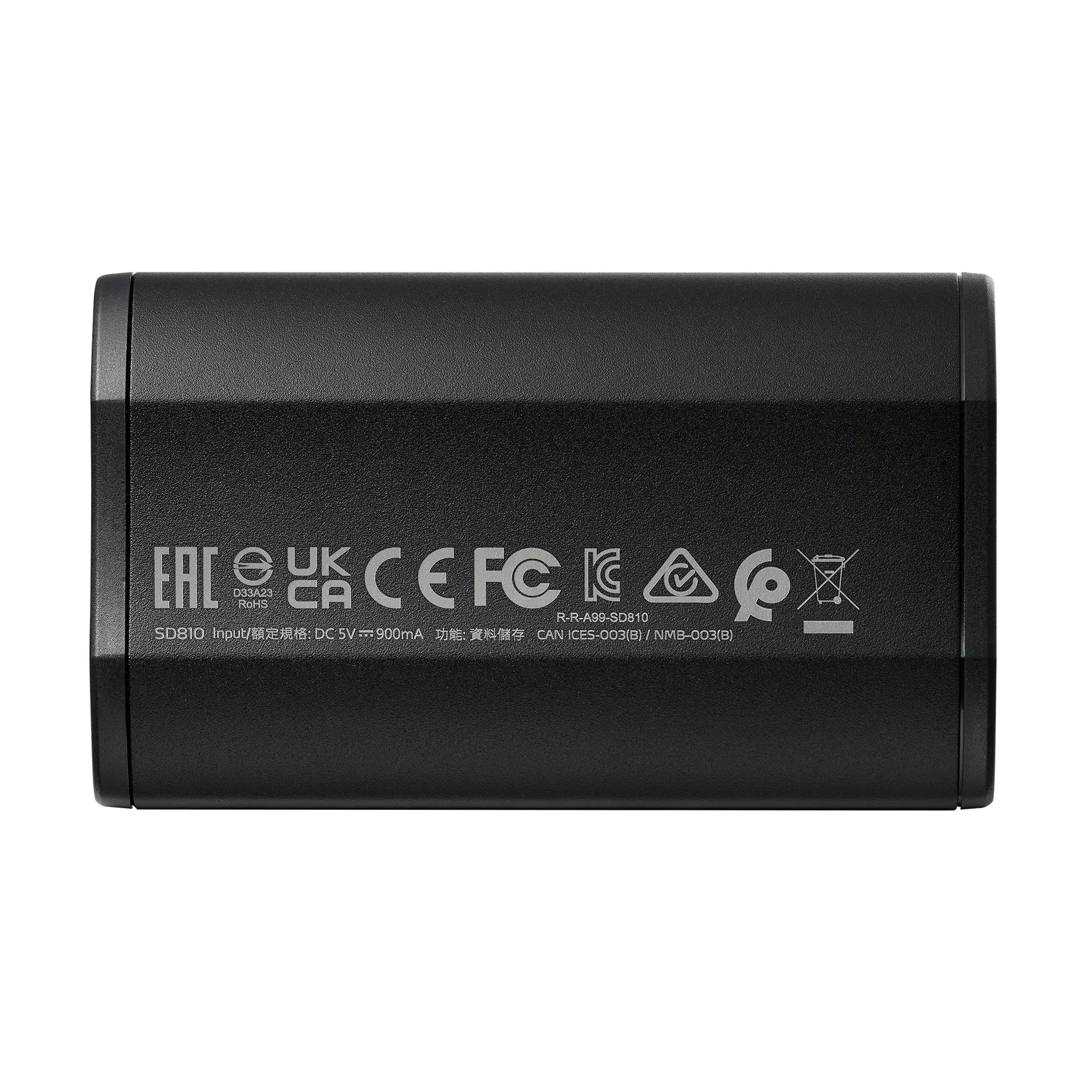 ADATA SD810 4 TB USB Typ-C USB 3.2 Gen 2x2 Schwarz – Bild 2