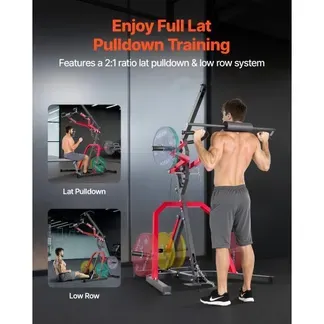 VEVOR Corner Leverage Gym Heim-Fitnessgerät mit 2:1-Verhältnis LAT Low Row System, Krafttrainingsgerät für Kniebeugen Kreuzheben Bankdrücken Bizepscurls, verstellbare Ganzkörper-Trainingsstation VEVOR Corner Leverage Gym Heim-Fitnessgerät mit 2:1-Verhältnis LAT Low Row System, Krafttrainingsgerät für Kniebeugen Kreuzheben Bankdrücken Bizepscurls, verstellbare Ganzkörper-Trainingsstation