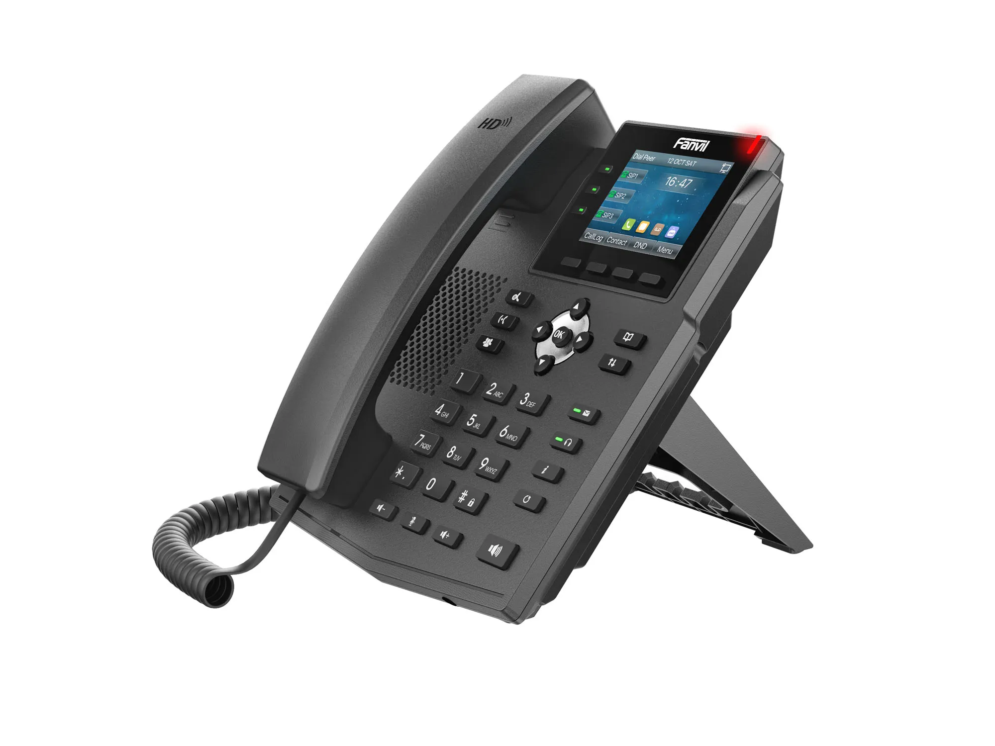 Fanvil X3U, Mid-range Business phone PoE / SIP / POE / Gigabit / USB-Port – Bild 2