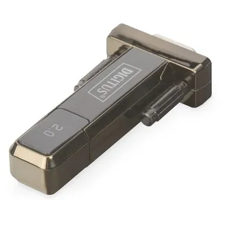USB 2.0 Adapter, USB-A Stecker > Seriell RS232 Stecker USB 2.0 Adapter, USB-A Stecker > Seriell RS232 Stecker