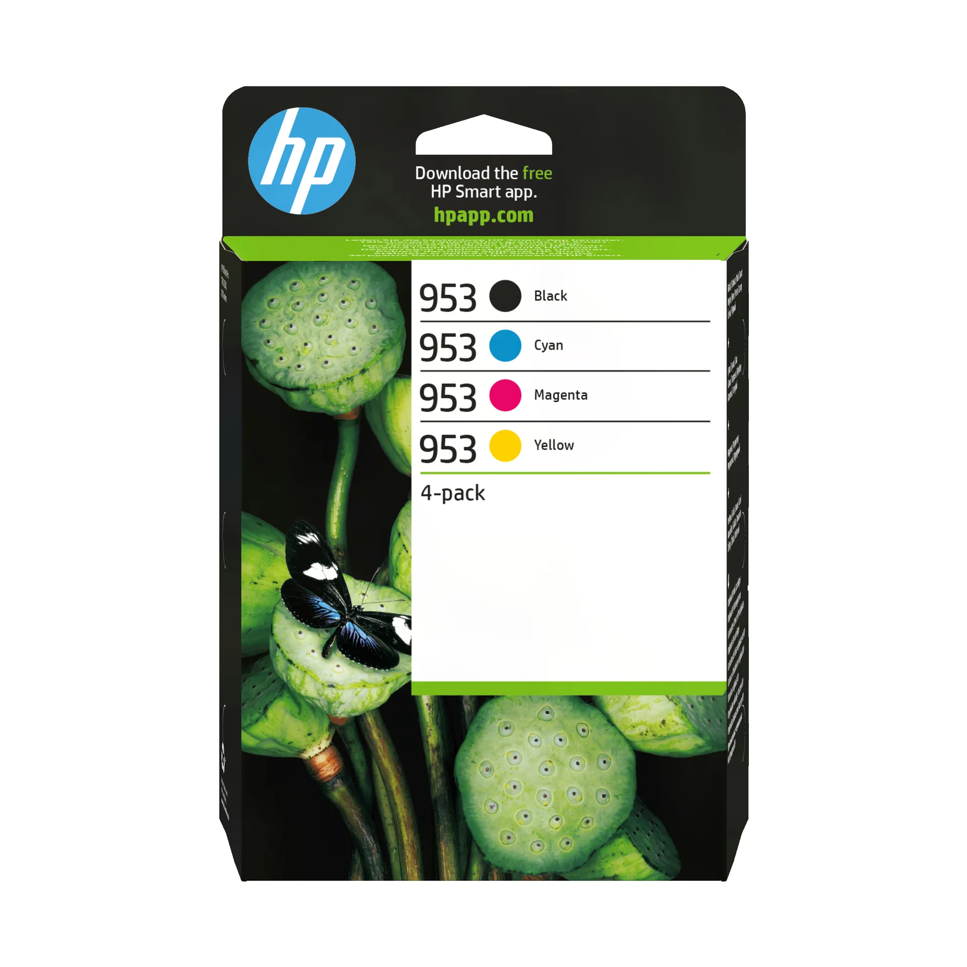 HP 953 4er-Pack Original-Druckerpatronen Schwarz/Cyan/Magenta/Gelb HP 953 4er-Pack Original-Druckerpatronen Schwarz/Cyan/Magenta/Gelb