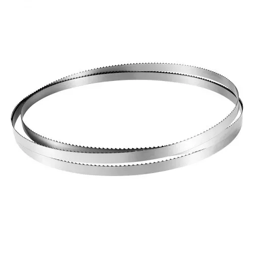VEVOR Bandsägeblatt, 3810x19x0,5 mm, 4 ZpZ, mit 18 HRC gehärteten, scharfen Zähnen, SK5 hochfester Kohlenstoffstahl, 0,75 Zoll Breite, Ersatz für gängige Holzbearbeitungs-Bandsägen, 1 Set – Bild 9