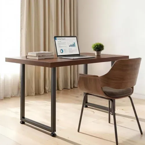 VEVOR Tischkufen aus Vierkantprofilen 2er-Set 450x740 mm, Tischuntergestell max. 1000 kg, Tischbeine, Möbelfüße, Tischgestell, Tischfüße für Schreibtische, Couchtisch, Esstische, Schwarz – Bild 7