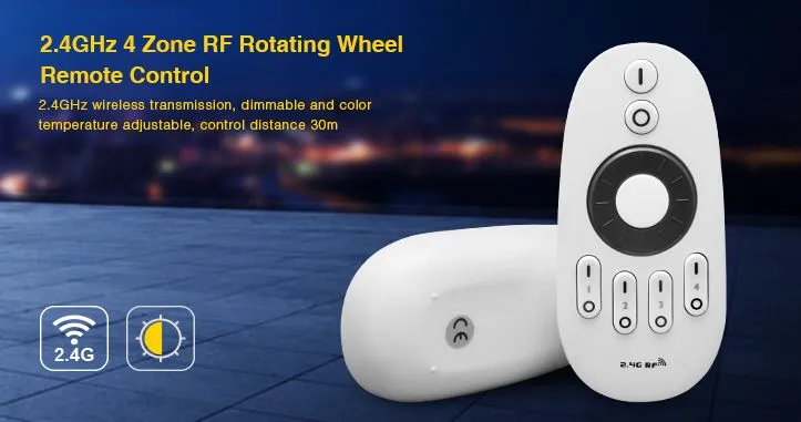 MiBoxer FUT006 LED Fernbedienung single color 4 Zonen – Bild 5