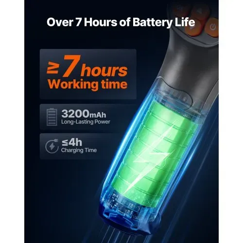 VEVOR Wärmebildkamera, TISR Superauflösung 240x180, handheld Thermokamera mit 2 MP visueller Kamera, 96x96 IR-Auflösung, 25 Hz Bildwiederholfrequenz, -20 -550 °C, 4 Bildmodi & 6 Farbpaletten – Bild 5