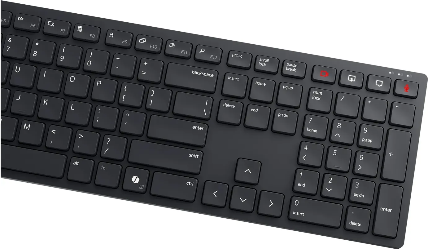 DELL Pro kabelgebundene Collaboration-Tastatur – KB525C - deutsch (QWERTZ) – Bild 3