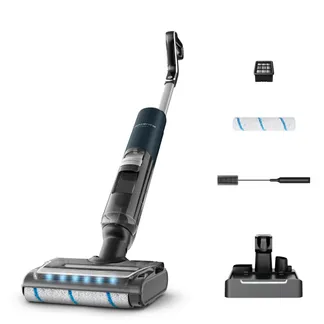 Rowenta X-Clean 7 GZ5735E0 Stabstaubsauger/Elektrischer Besen Akku Trocken&Nass Beutellos 0,5 l Schwarz, Chrom Rowenta X-Clean 7 GZ5735E0 Stabstaubsauger/Elektrischer Besen Akku Trocken&Nass Beutellos 0,5 l Schwarz, Chrom