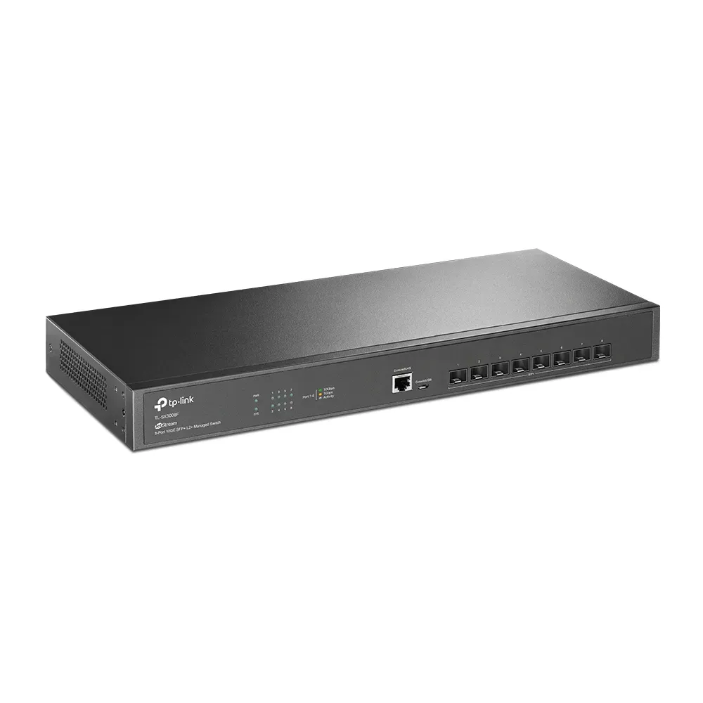 Omada by tp-link Switch full managed Layer2+ 8 Port • 8x SFP+ • Omada • SX3008F – Bild 2