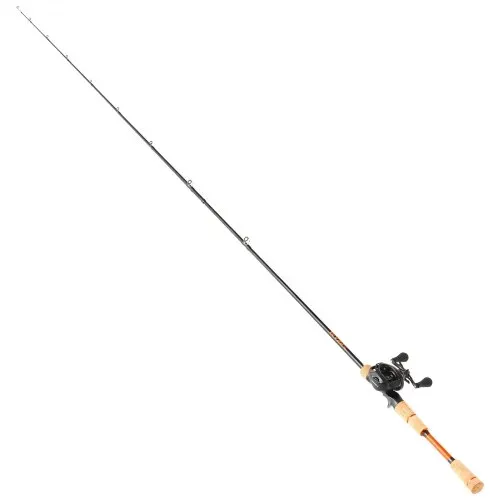 VEVOR Angelrute und Angelrolle (Baitcasting) im Set, 2,13 m Rute aus Kohlefaser (IM7), Bassangelruten-Set mit 7+1 Kugellagern & Übersetzung 7,0:1 & Korkgriff, rechtshändiges Angelset – Bild 8