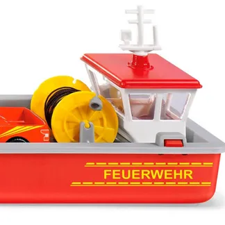 Siku Fire Brigade working boat Feuerwehr-Modellboot Vormontiert 1:50 Siku Fire Brigade working boat Feuerwehr-Modellboot Vormontiert 1:50