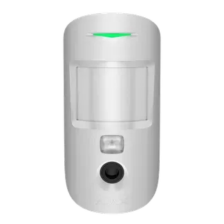 AJAX Superior Intrusion Protection • MotionCam HD (PhOD) Jeweller • Wireless • White AJAX Superior Intrusion Protection • MotionCam HD (PhOD) Jeweller • Wireless • White