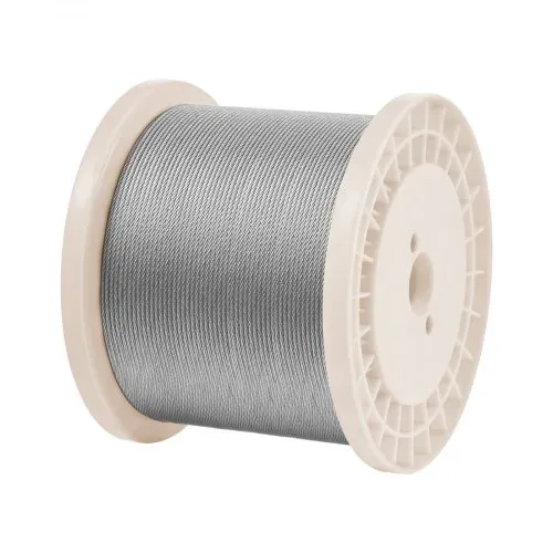 VEVOR Edelstahldrahtseil φ3,2 mm 304,8 m Länge, Drahtseil aus Edelstahl 316 mit einer Bruchlast von 798,3 kg, 1x19 Litzen, Stahlseil für Terrassengeländer, Gartenspaliere, inkl. Drahtschneider – Bild 9