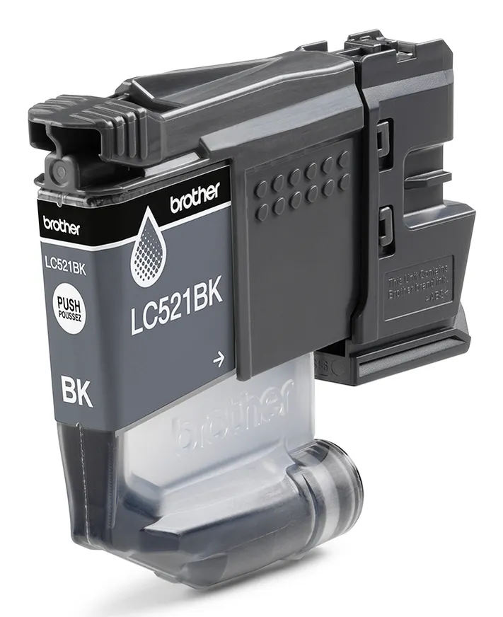 Brother LC521BK Druckerpatrone 1 Stück(e) Original Schwarz – Bild 2