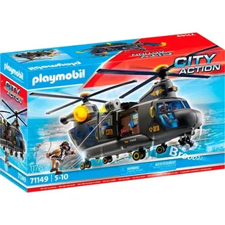 71149 City Action SWAT-Rettungshelikopter, Konstruktionsspielzeug 71149 City Action SWAT-Rettungshelikopter, Konstruktionsspielzeug