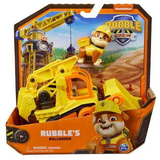 Rubble & Crew Rubble und Crew – Planierraupen-Baufahrzeug (Basis Fahrzeug) mit Rubble-Figur, bewegliche Planierraupenschaufel und Bagger, Spielzeug aus TV-Serie, ab 3 Jahren Rubble & Crew Rubble und Crew – Planierraupen-Baufahrzeug (Basis Fahrzeug) mit Rubble-Figur, bewegliche Planierraupenschaufel und Bagger, Spielzeug aus TV-Serie, ab 3 Jahren