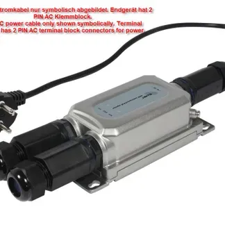 ALLNET PoE Injektor Outdoor IP67 IEEE802.3bt (15,4W/30W/60W) Metallgehäuse / ALL-PI2013Ov2BT60 ALLNET PoE Injektor Outdoor IP67 IEEE802.3bt (15,4W/30W/60W) Metallgehäuse / ALL-PI2013Ov2BT60