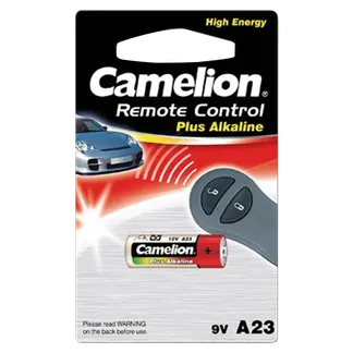 Batterie CAMELION A23, 12V, 28x10mm, Alkaline, 1er-Blister Batterie CAMELION A23, 12V, 28x10mm, Alkaline, 1er-Blister