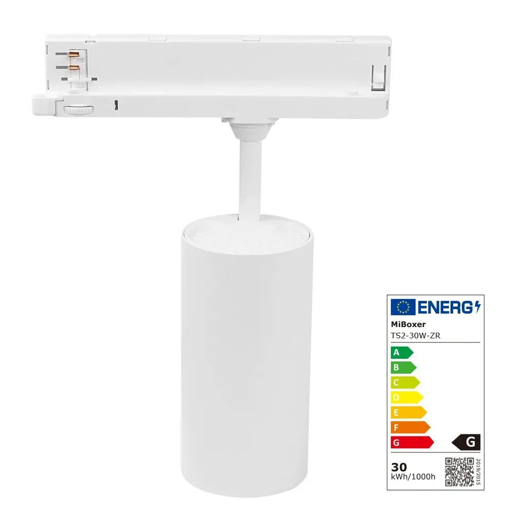 MiBoxer TS5-30W-ZR LED Track Spotlight 30W RGB-WW (RGB-CCT) Zigbee 3.0 + 2.4G weiß – Bild 3