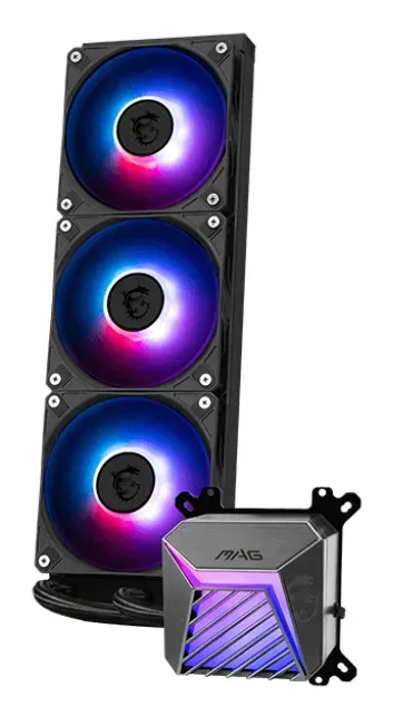 MSI MAG Coreliquid A15 360 Hauptplatine, Prozessor All-in-One-Flüssigkeitskühler 12 cm Schwarz 1 Stück(e) – Bild 5
