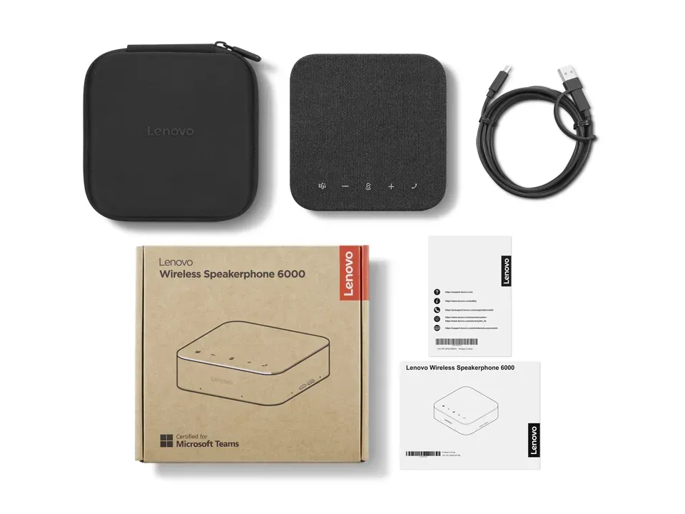 Lenovo 4Y71Q47766 Freisprecheinrichtung PC Bluetooth Schwarz – Bild 2
