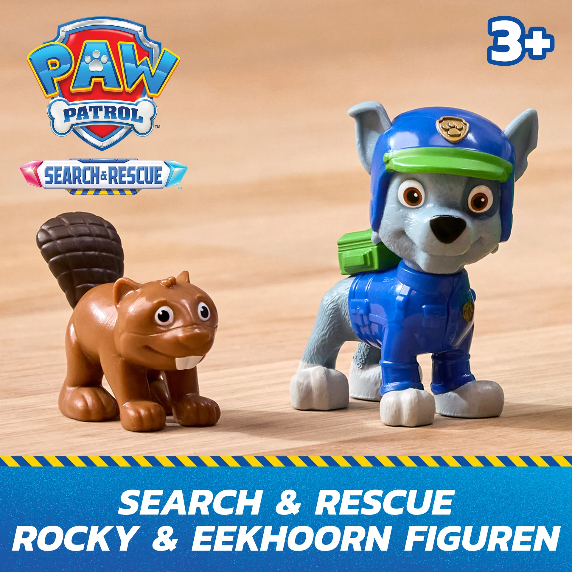 PAW Patrol - Search & Rescue: Rockys Rettungs-Fahrzeug mit 2 Figuren – Bild 4