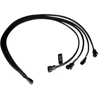 Y-Kabelsplitter 4-Pin auf 4x 4-Pin PWM, 60cm Y-Kabelsplitter 4-Pin auf 4x 4-Pin PWM, 60cm