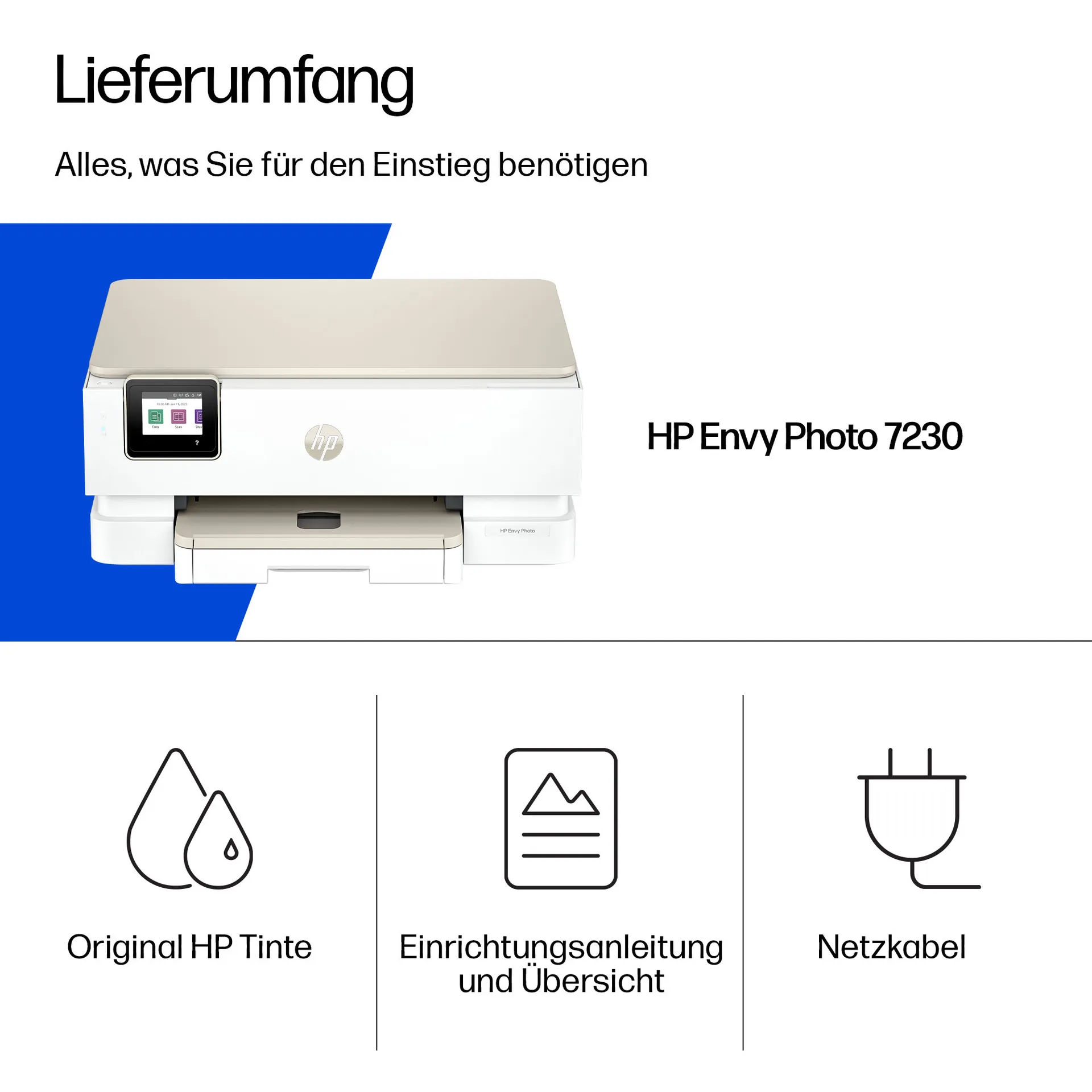 HP ENVY Photo Envy 7230 Wireless All-in-One Farbe Drucker – Bild 4