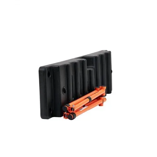 VEVOR Fußball Rebound Board 95 x 25 x 46 cm Doppelseitiges Prellwand Brett für Parks Gärten und Heimtraining, 4 Verstellbare Winkel, Tragbarer Wasserbefüllbarer PE-Rückstoßtrainer, 4,2 kg Leergewicht – Bild 10