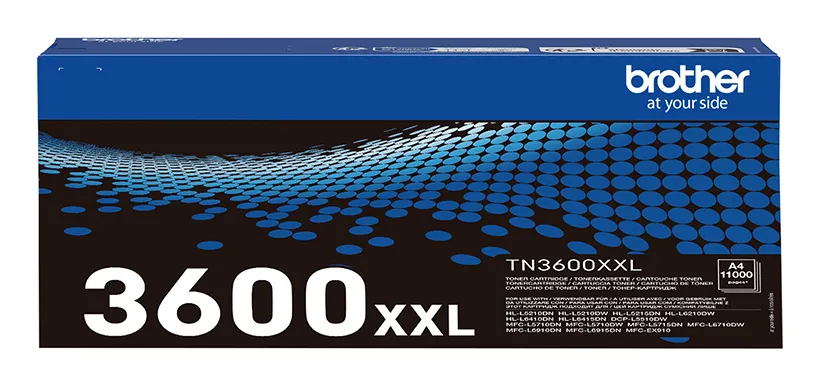 Brother TN-3600XXL Tonerkartusche 1 Stück(e) Original Schwarz – Bild 2