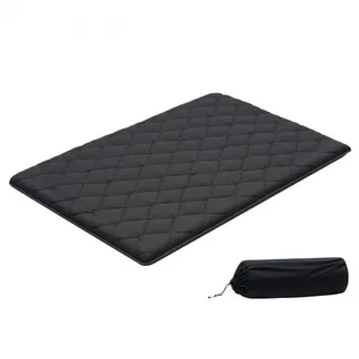 VEVOR japanische Futon-Matratze (2032 x 1372 x 89 mm), faltbare Tatami (Full Size), Bodenmatratze mit Aufbewahrungstasche & Befestigungsmaterial, 9-lagige Schlafmatte für Meditation Yoga, Schwarz VEVOR japanische Futon-Matratze (2032 x 1372 x 89 mm), faltbare Tatami (Full Size), Bodenmatratze mit Aufbewahrungstasche & Befestigungsmaterial, 9-lagige Schlafmatte für Meditation Yoga, Schwarz